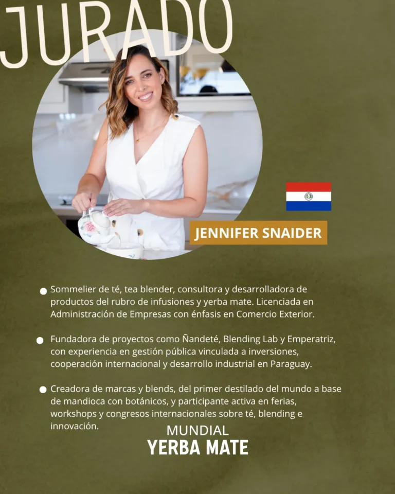 Jurado internacional del Mundial de la Yerba Mate