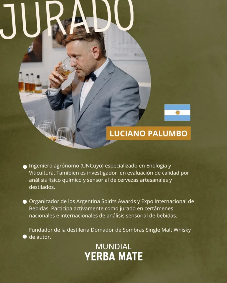 Jurado internacional del Mundial de la Yerba Mate
