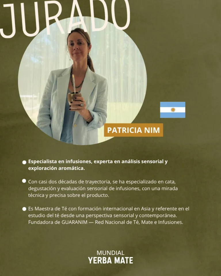 Jurado internacional del Mundial de la Yerba Mate
