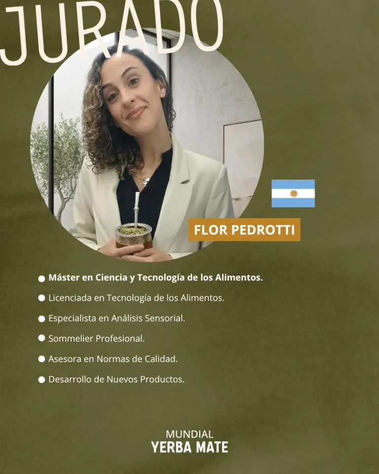 Jurado internacional del Mundial de la Yerba Mate