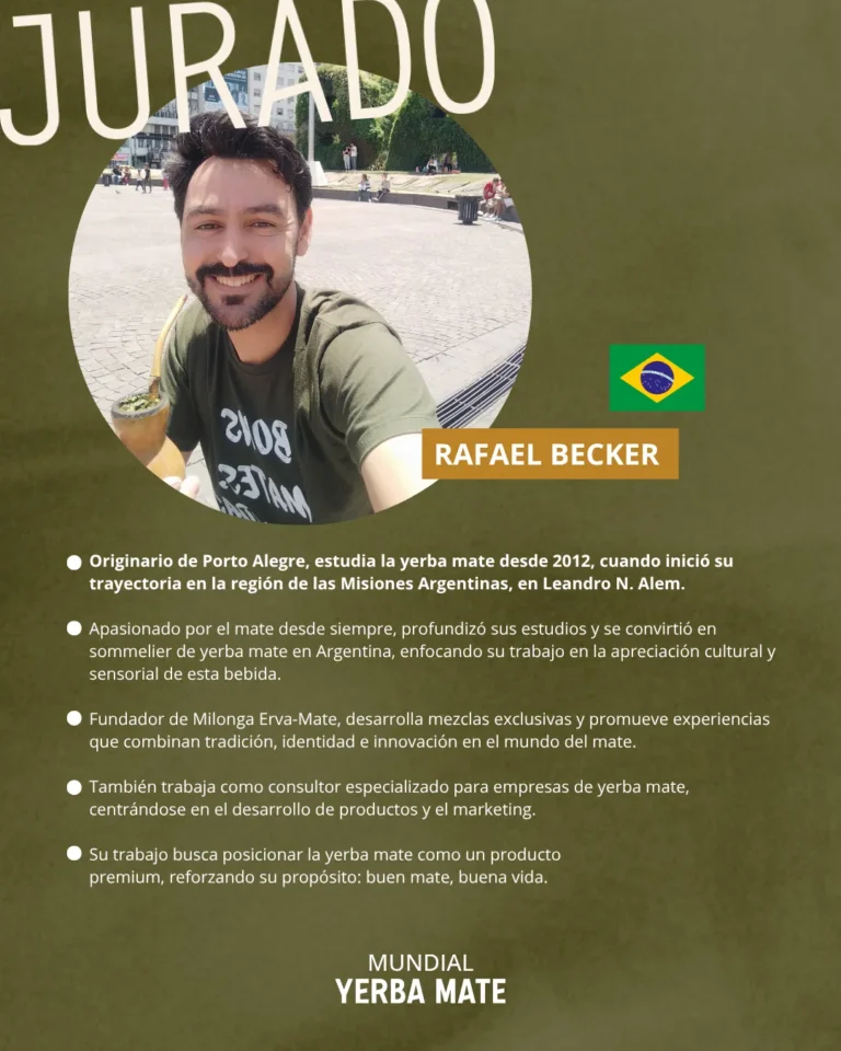 Jurado internacional del Mundial de la Yerba Mate