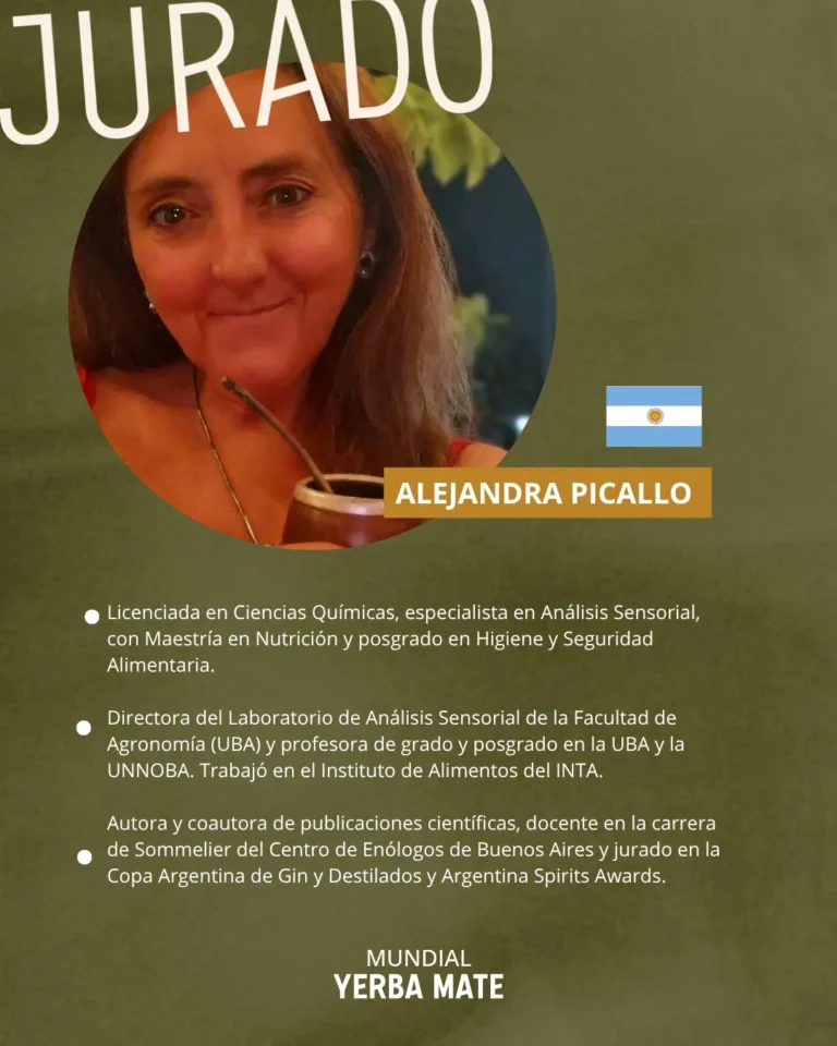 Jurado internacional del Mundial de la Yerba Mate