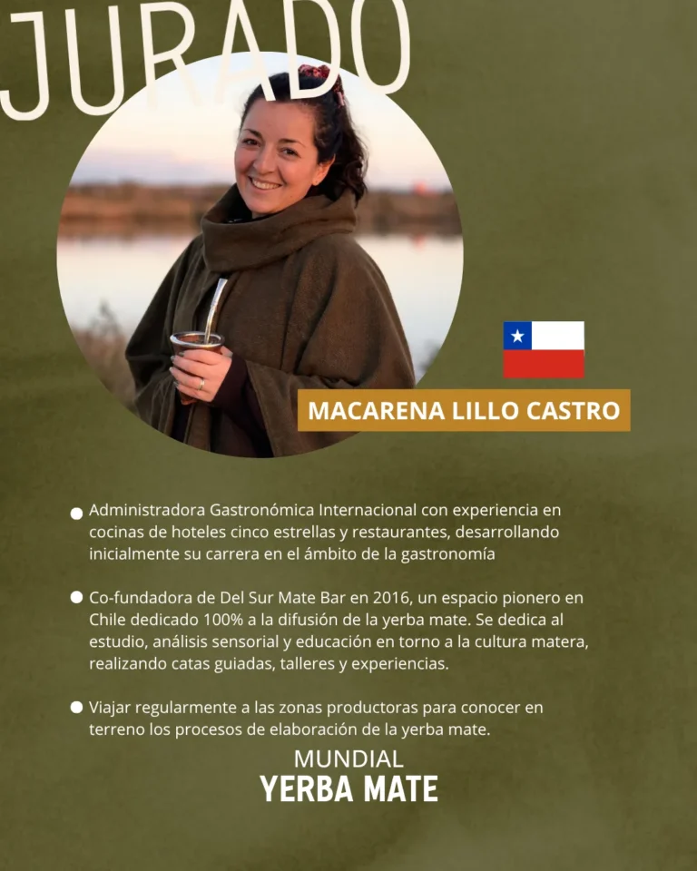 Jurado internacional del Mundial de la Yerba Mate