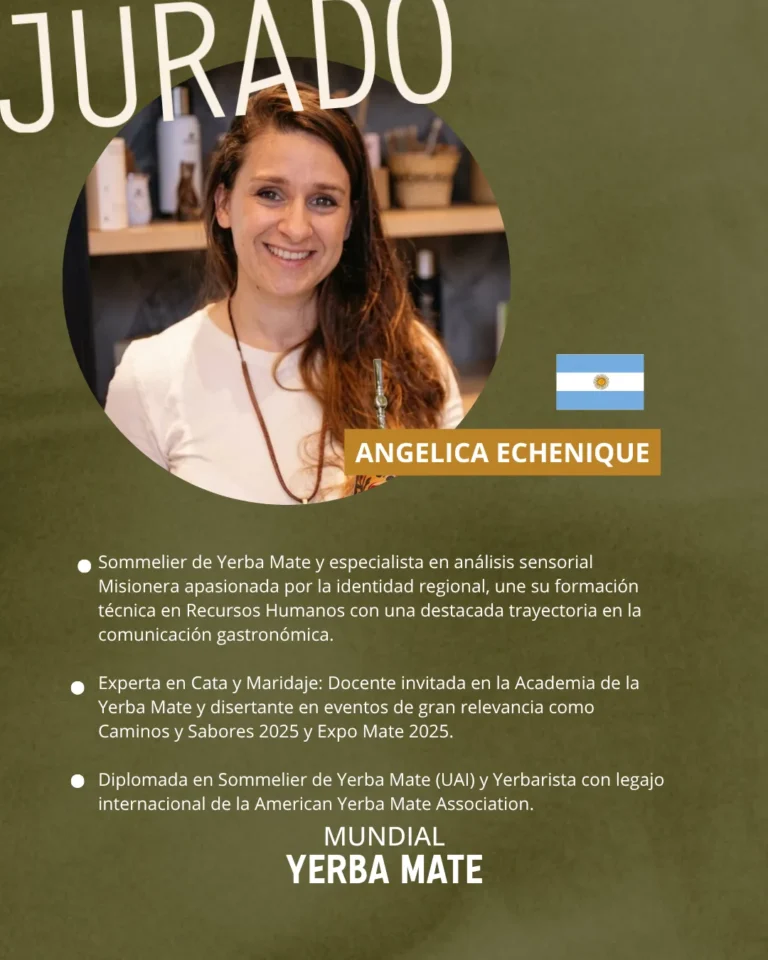Jurado internacional del Mundial de la Yerba Mate